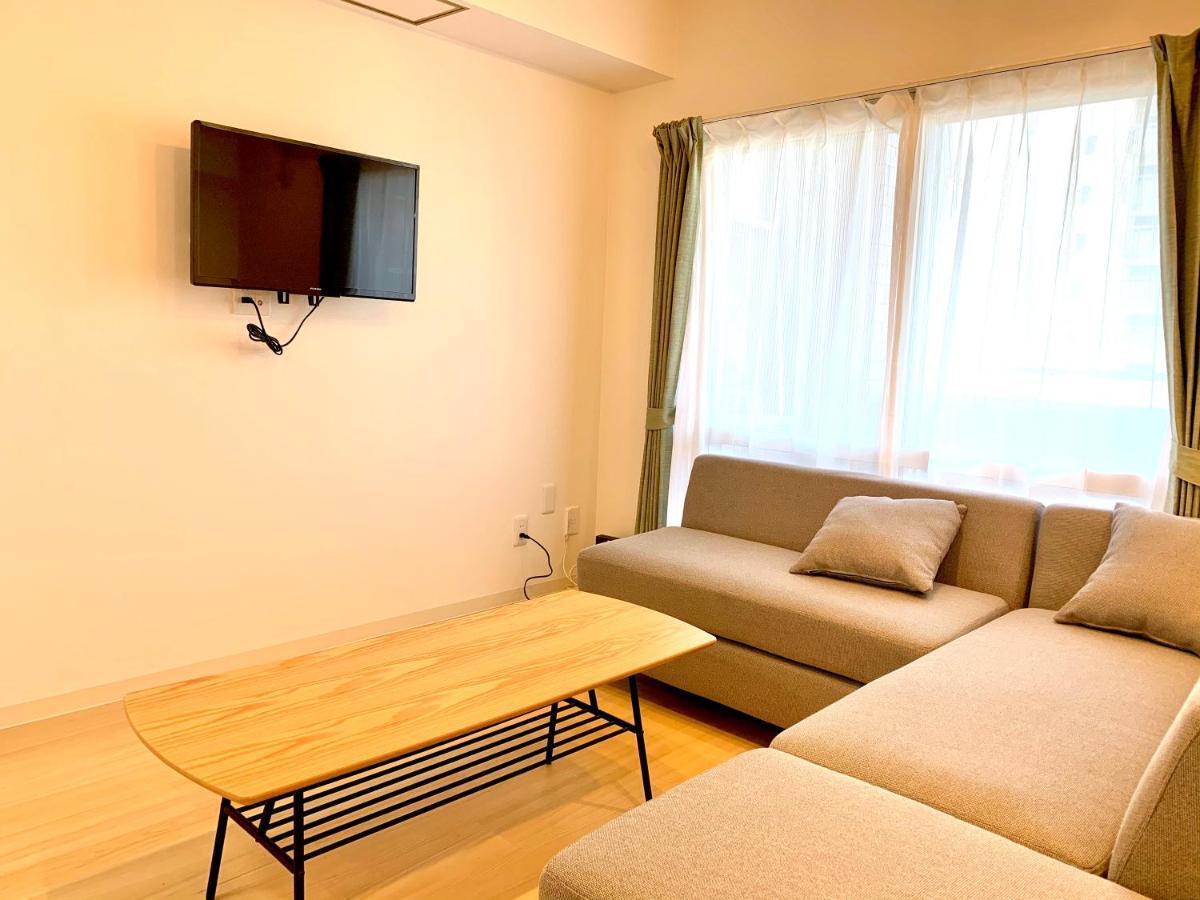 Ferienwohnung J1 Susukino Building-510 Sapporo Exterior foto