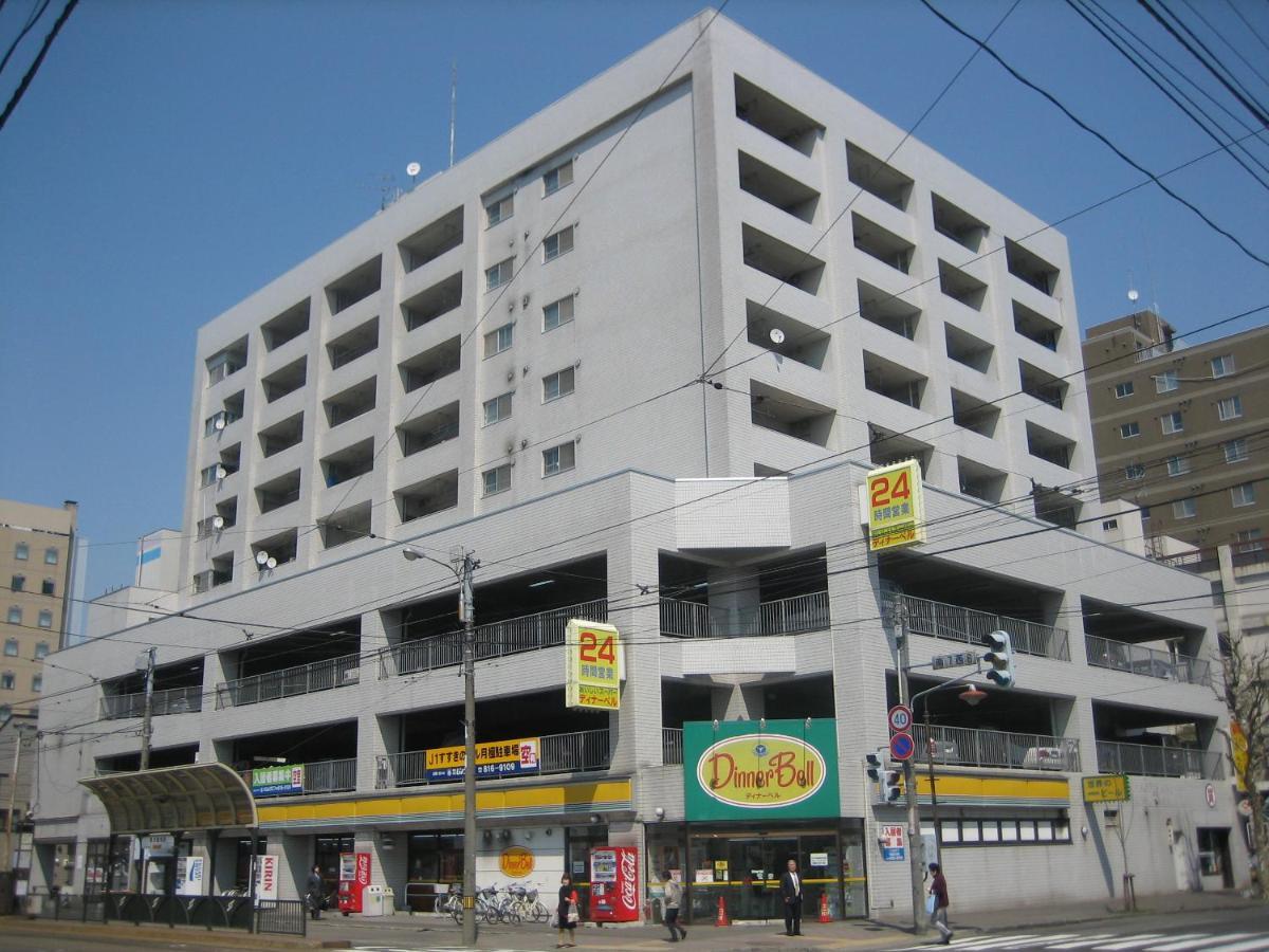 Ferienwohnung J1 Susukino Building-510 Sapporo Exterior foto